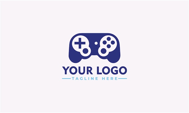 a blue and white logo with a blue and white logo that says your logo