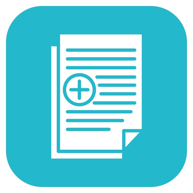 a blue and white logo with a blue circle and a cross on it