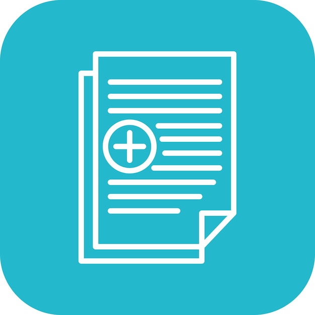 a blue and white logo with a diagram of a medical cross and a cross