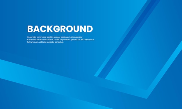 a blue and white poster that says background