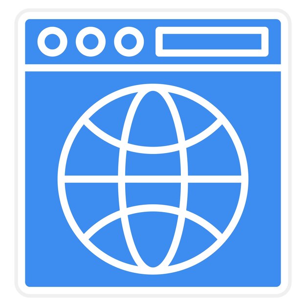 a blue and white sign that says  global  on it