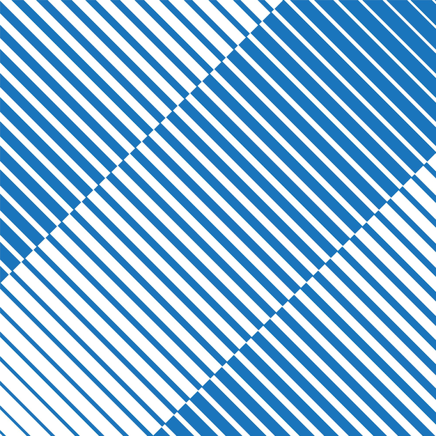 a blue and white striped background with a pattern of lines
