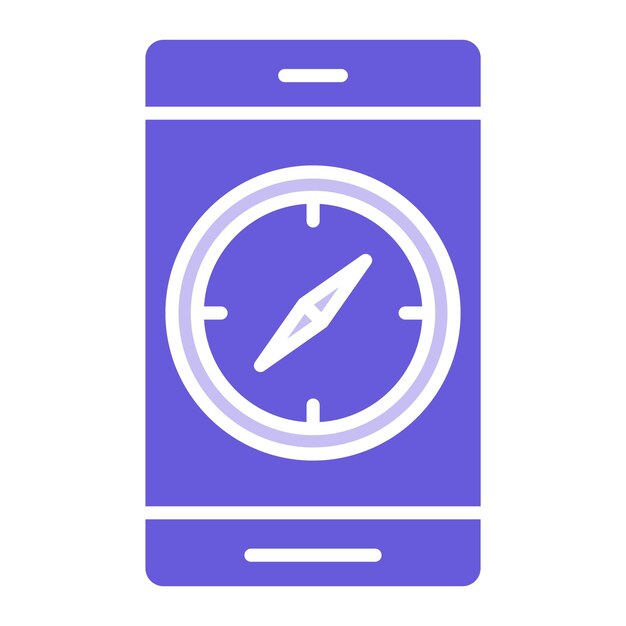 a blue cell phone with a clock on it that says the time is 1  30