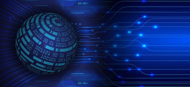 A blue sphere with the word data on it