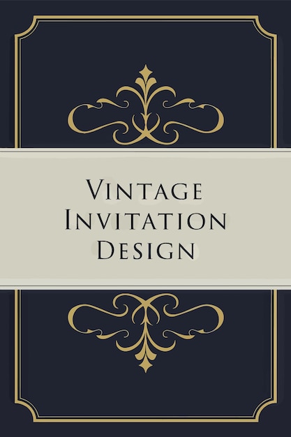 a book cover that says vintage design