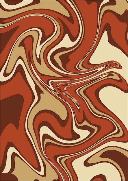 a brown and orange background with a pattern of the word the on it