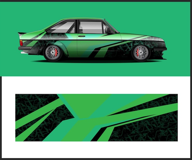A car wrap that says " car wrap " on it.