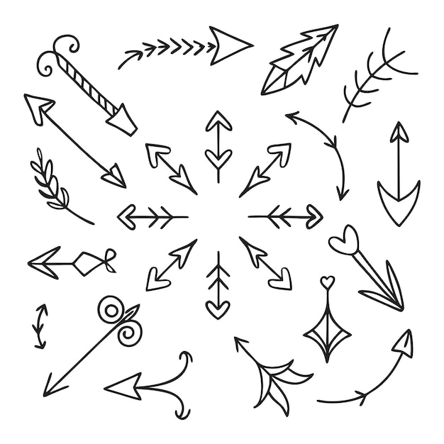 a circle of arrows with arrows and arrows on it