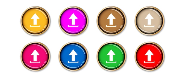a circle with a green arrow pointing to the right