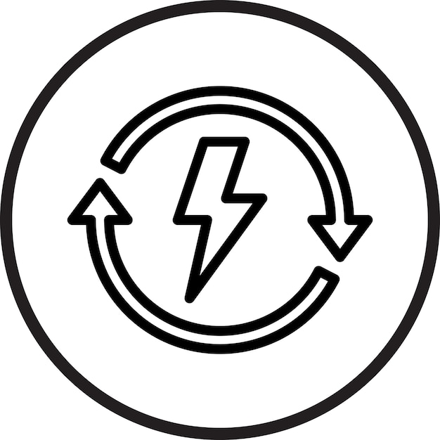 a circle with arrows pointing to the right and the center is a circle with arrows pointing to the right