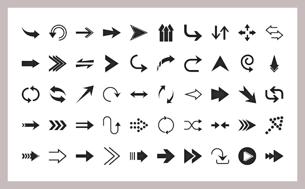 a collection of arrows arrows and arrows with arrows
