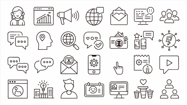 a collection of black and white images with the words  social network