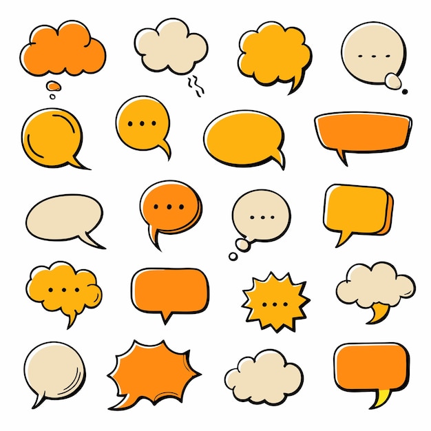 a collection of comic and speech bubbles including one with the other saying quot no one else quot