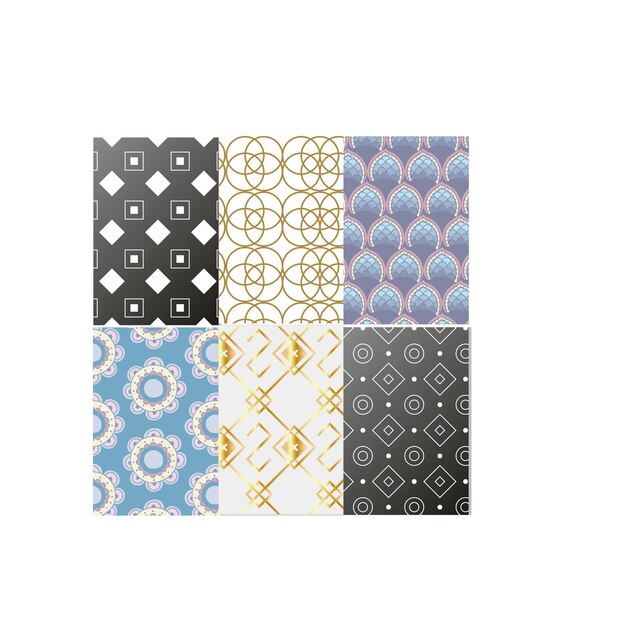 a collection of handmade tiles with a design that says quot the number 3 quot