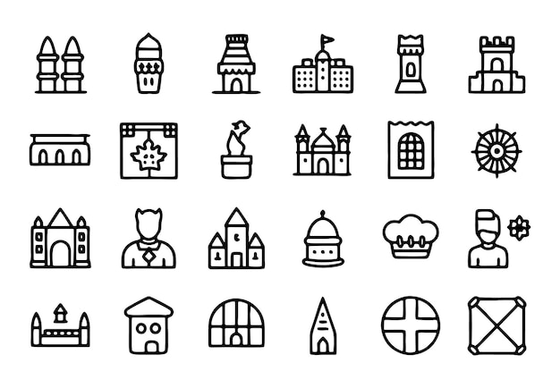 a collection of images including a church and a church with a church on the top