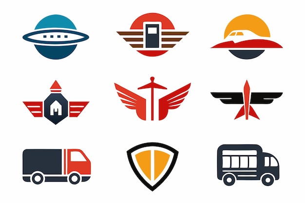 a collection of logos for a travel and travel company