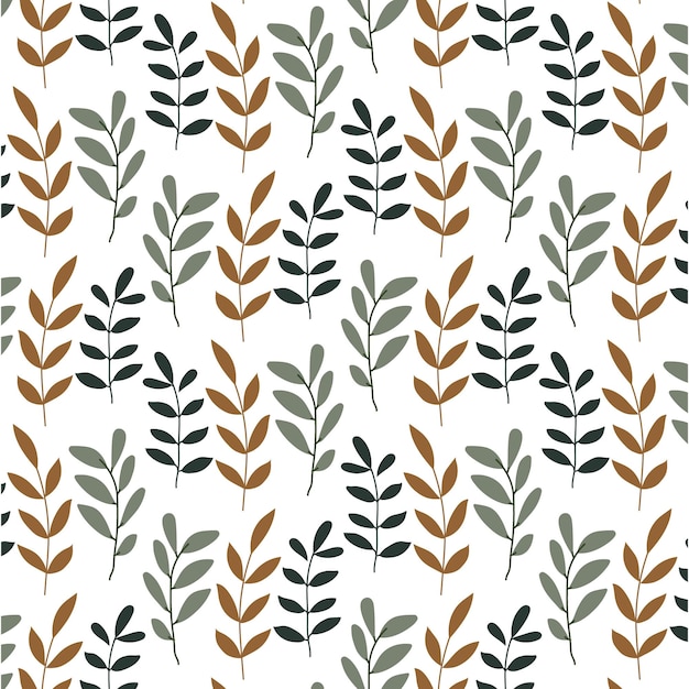 A collection of modern vector botanical elements