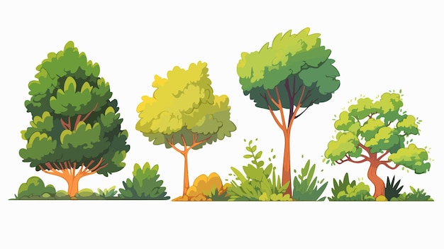 a collection of trees from the series by person
