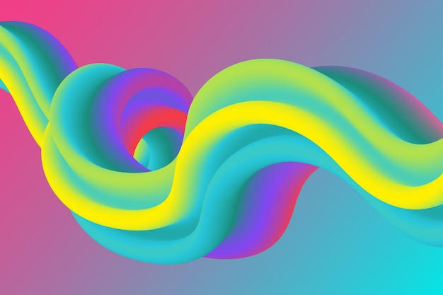 A colorful abstract background with a swirl design.