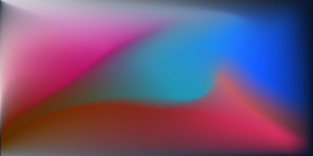 A colorful blur gradient background with a rainbow colored background