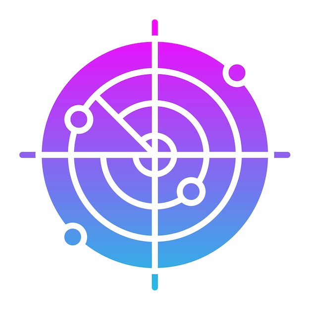 a colorful circle with a blue and purple design on it