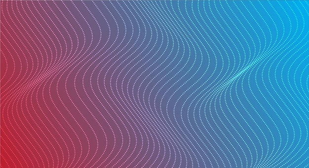 a colorful inventive halftone vector on a gradient background