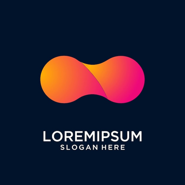 a colorful logo for a company DNA icon