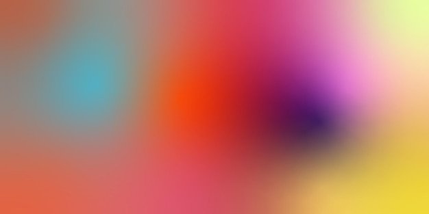 a colorful orange and blue background with a purple and orange gradient background