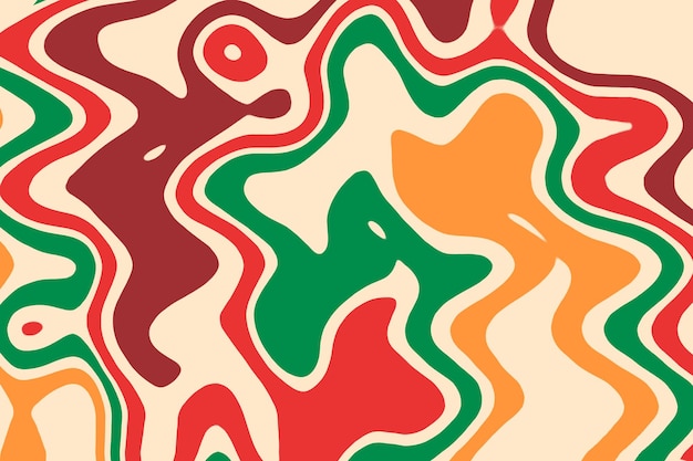 A colorful pattern with the word za on it