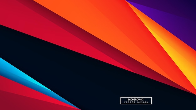 a colorful poster background