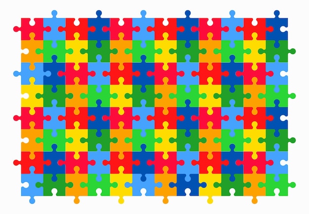 a colorful puzzle with a puzzle that says puzzle