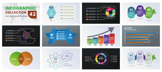 A comprehensive infographic set with modern design elements including charts flowcharts and icons Perfect for business presentations marketing strategies and project planning