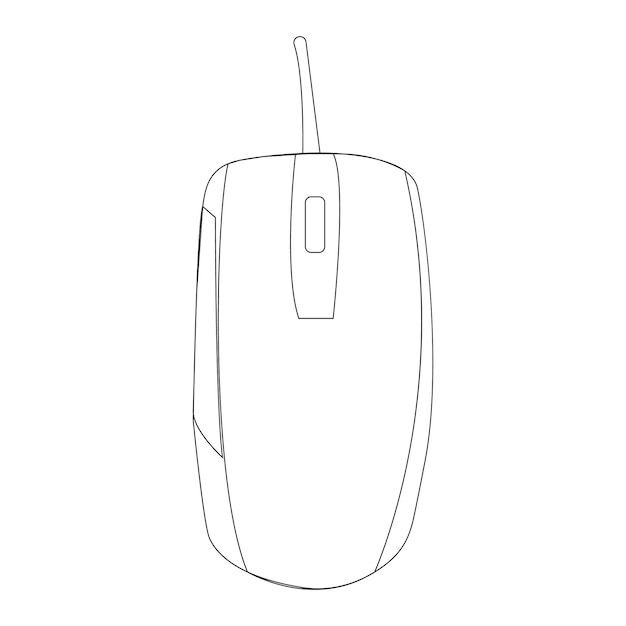 a computer mouse with a mouse on it