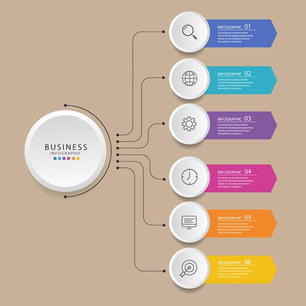 a diagram of a business plan with the word business on it