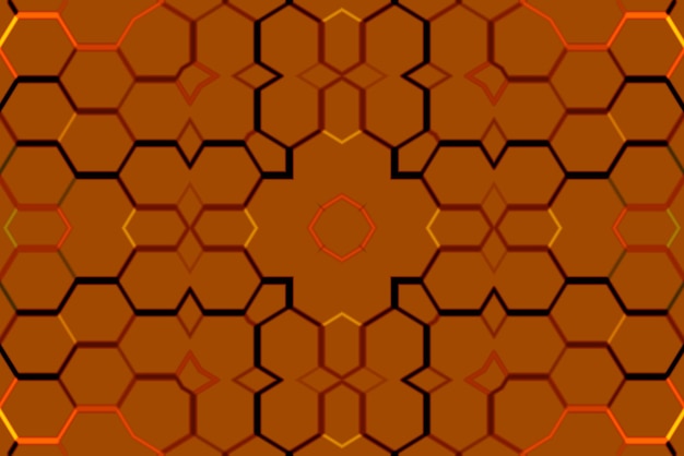 a geometric pattern of squares and triangles
