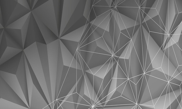a geometric pattern with triangles and the word polygon on the bottom
