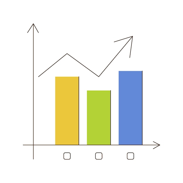 A graph with a dollar sign