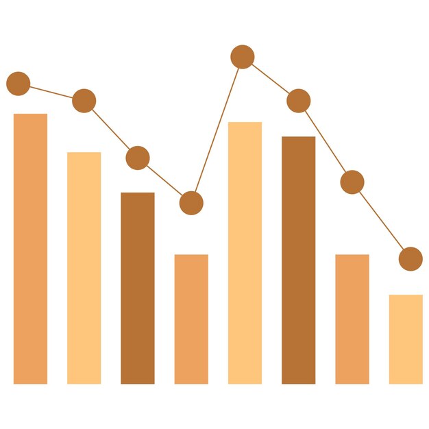 A graph with the arrow pointing up and down