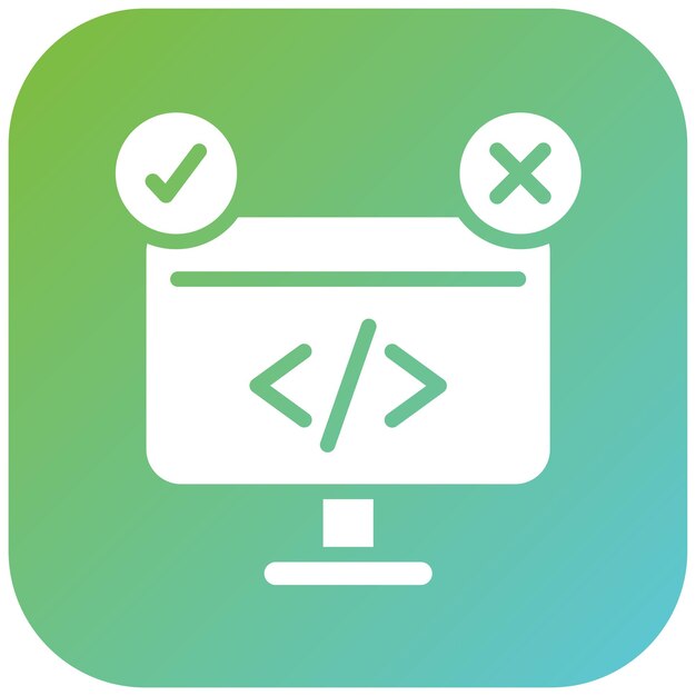 a green and blue sign that says  test  with a green background
