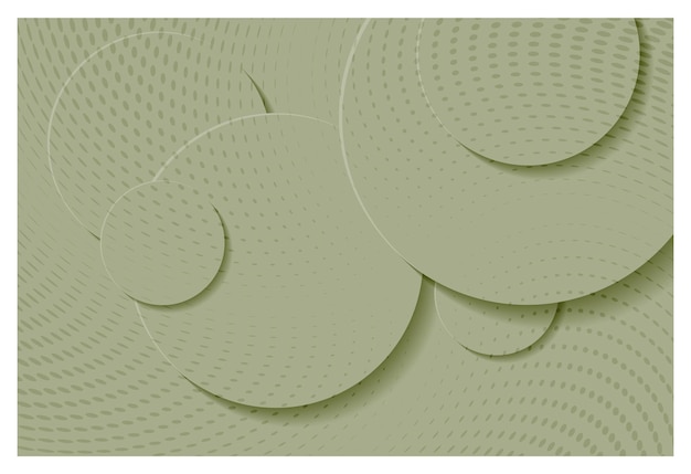 a green background with circles that say circles