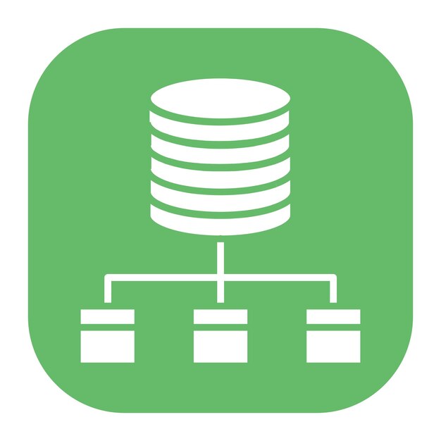 a green button with a green background with a white box on it