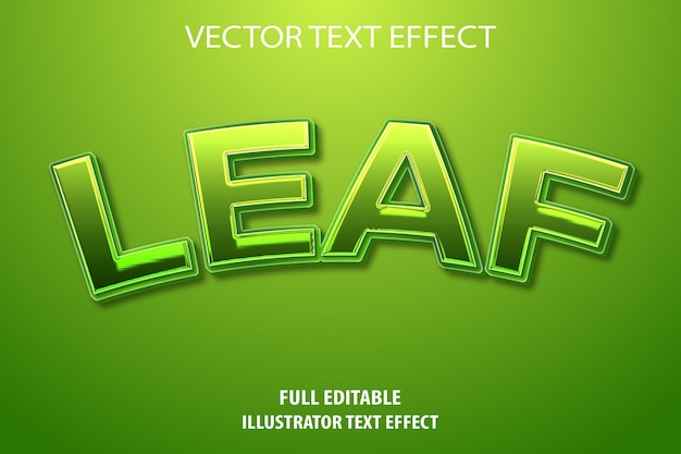 a green poster with a green background that says quot autumn leaf quot