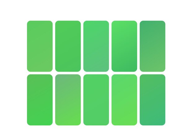 a green square with a green square that says quot green quot