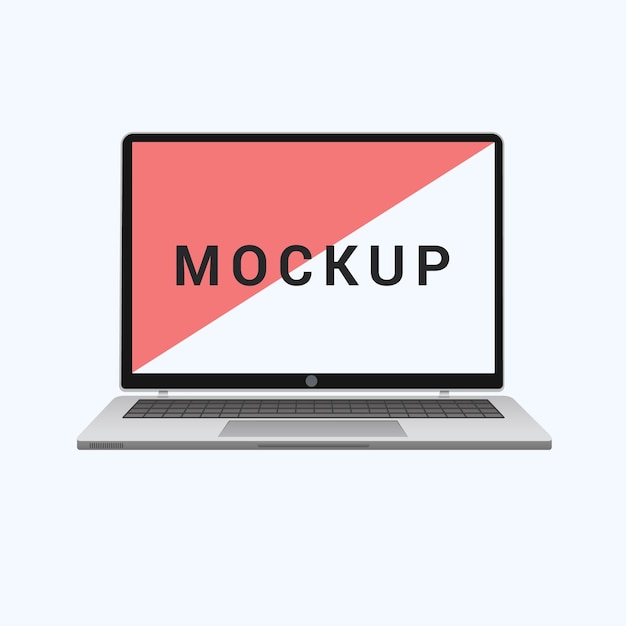 a laptop with a red and white sign that says  set up  on the screen