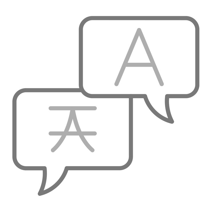 Vektör a letter is on a white background with a letter a