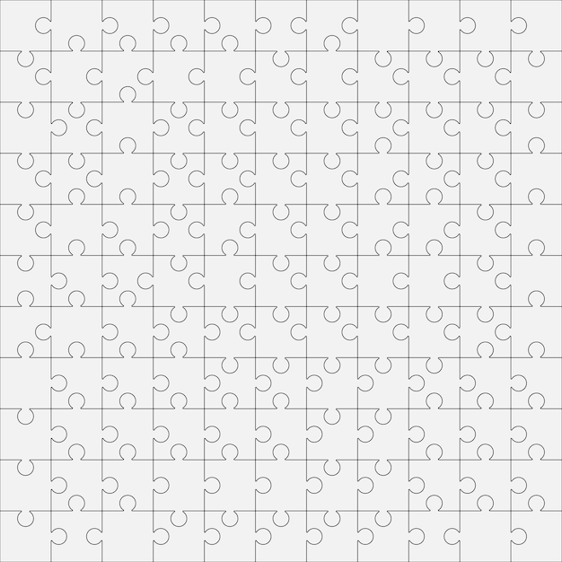 A lot of piece puzzle presentation business background Section compare service banner