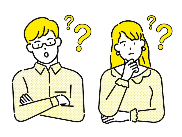 a man and a woman struggling to solve a problem a success solution business concept