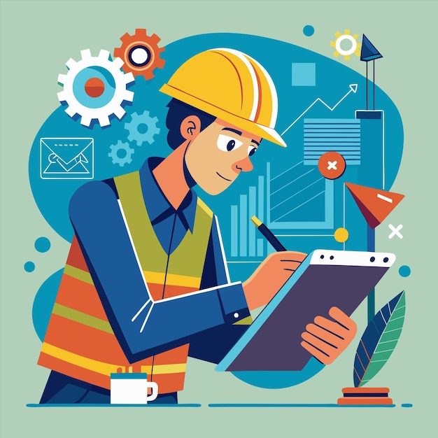 a man working with a laptop and a picture of a man working on a computer