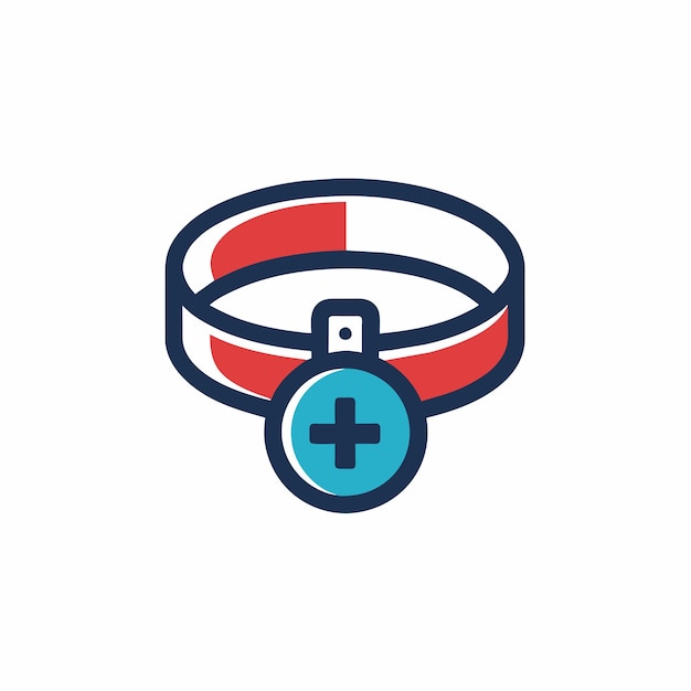 A medical bracelet featuring a prominent cross symbol A surrealistic landscape featuring a surreal pedicure theme
