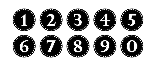 a number of numbers that are on a circle
